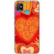 Чехол BoxFace Tecno POP 5 Warm Hearts
