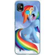 Чехол BoxFace Tecno POP 5 My Little Pony Rainbow Dash