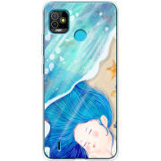 Чехол BoxFace Tecno POP 5 Sea Girl