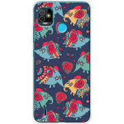 Чехол BoxFace Tecno POP 5 Flying Elephants