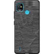 Черный чехол BoxFace Tecno POP 5 Optical Hand