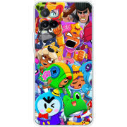 Чехол BoxFace Vivo Y33S friends brawl stars