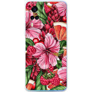 Чехол BoxFace Vivo Y53S Tropical Flowers