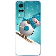 Чехол BoxFace Vivo Y53S Skier Snowman