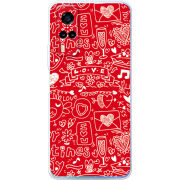 Чехол BoxFace Vivo Y53S Happy Valentines