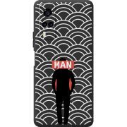 Черный чехол BoxFace Vivo Y53S Man Pattern
