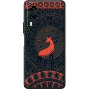 Черный чехол BoxFace Vivo Y53S Ornament