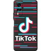 Черный чехол BoxFace Vivo Y53S Tik Tok