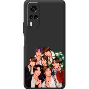 Черный чехол BoxFace Vivo Y53S BTS