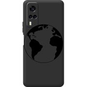 Черный чехол BoxFace Vivo Y53S Earth