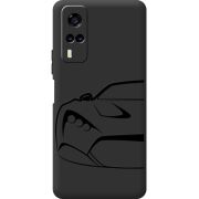 Черный чехол BoxFace Vivo Y53S Sportcar