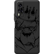 Черный чехол BoxFace Vivo Y53S Bear King