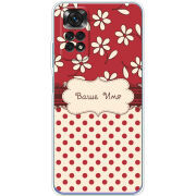 Чехол BoxFace Xiaomi Redmi Note 11 / Note 11S Global Version Именной Polka Dots