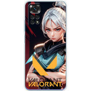 Чехол BoxFace Xiaomi Redmi Note 11 / Note 11S Global Version Valorant Джет