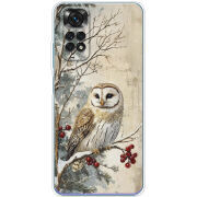 Чехол BoxFace Xiaomi Redmi Note 11 / Note 11S Global Version Christmas Owl