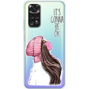 Прозрачный чехол BoxFace Xiaomi Redmi Note 11 / Note 11S Global Version It's Gonna Be OK
