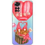 Прозрачный чехол BoxFace Xiaomi Redmi Note 11 / Note 11S Global Version Valentine Dwarfs