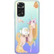 Прозрачный чехол BoxFace Xiaomi Redmi Note 11 / Note 11S Global Version Uni Blonde