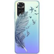 Прозрачный чехол BoxFace Xiaomi Redmi Note 11 / Note 11S Global Version Feather