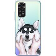 Прозрачный чехол BoxFace Xiaomi Redmi Note 11 / Note 11S Global Version Husky