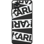 Черный чехол BoxFace Xiaomi Redmi Note 11 / Note 11S White Karl