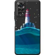 Черный чехол BoxFace Xiaomi Redmi Note 11 / Note 11S Lighthouse