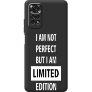 Черный чехол BoxFace Xiaomi Redmi Note 11 / Note 11S Limited Edition