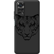 Черный чехол BoxFace Xiaomi Redmi Note 11 / Note 11S Tiger