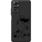 Черный чехол BoxFace Xiaomi Redmi Note 11 / Note 11S 