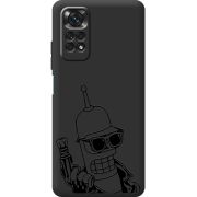 Черный чехол BoxFace Xiaomi Redmi Note 11 / Note 11S 