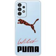 Прозрачный чехол BoxFace Samsung Galaxy A32 5G (A326) Wild Cat