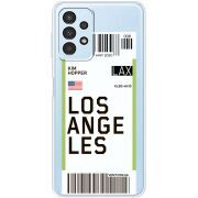 Прозрачный чехол BoxFace Samsung Galaxy A32 5G (A326) Ticket Los Angeles