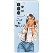 Прозрачный чехол BoxFace Samsung Galaxy A32 5G (A326) Live The Moment