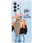 Прозрачный чехол BoxFace Samsung Galaxy A32 5G (A326) Follow Your Dreams