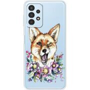Прозрачный чехол BoxFace Samsung Galaxy A32 5G (A326) Winking Fox