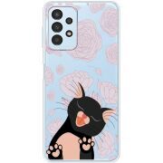 Прозрачный чехол BoxFace Samsung Galaxy A32 5G (A326) Meow
