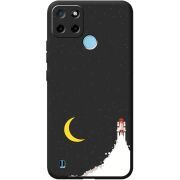Черный чехол BoxFace Realme C21Y Meet The Stars