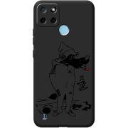 Черный чехол BoxFace Realme C21Y 