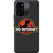 Черный чехол BoxFace Tecno Spark Go 2022 No Internet