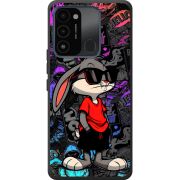Черный чехол BoxFace Tecno Spark Go 2022 Малий вухань