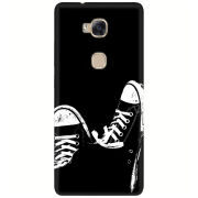 Чехол Uprint Huawei Honor 5X Black Sneakers