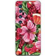 Чехол BoxFace Xiaomi Mi 10 Ultra Tropical Flowers
