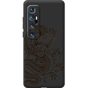 Черный чехол BoxFace Xiaomi Mi 10 Ultra Chinese Dragon