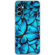 Чехол BoxFace Samsung Galaxy M23 5G (M236)  лазурные бабочки