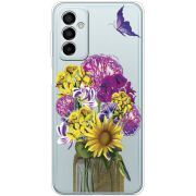 Прозрачный чехол BoxFace Samsung Galaxy M23 5G (M236)  My Bouquet