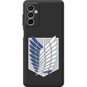 Черный чехол BoxFace Samsung Galaxy M23 5G (M236) Атака Титанов Крылья Свободы