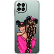 Прозрачный чехол BoxFace Samsung Galaxy M33 5G (M336)  Mouse Mommy