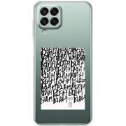 Прозрачный чехол BoxFace Samsung Galaxy M33 5G (M336)  Blah Blah