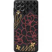 Черный чехол BoxFace Samsung Galaxy M33 5G (M336) FranceFlowers