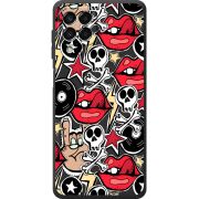 Черный чехол BoxFace Samsung Galaxy M33 5G (M336) Rock Graffiti